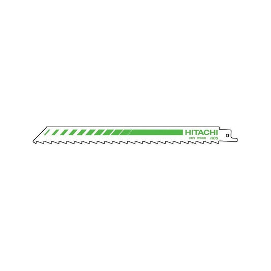 Hikoki 752029 - 5 hojas de sierra de sable para madera HCS RW60/S1111K