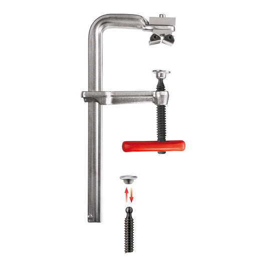 Bessey SG30VAD - Tornillo de apriete todo acero Bessey KombiKlamp SG-VAS 300/120