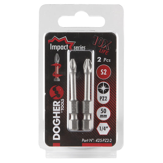 Dogher 425-Pz2-2 - Blister 2 Puntas De Impacto S2 Pz2 50Mm