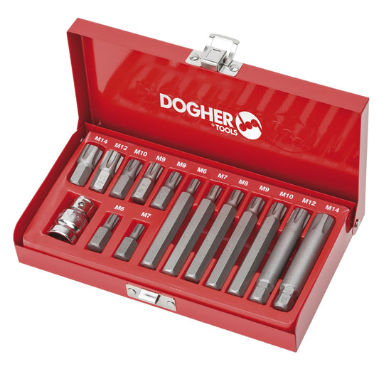 Dogher 438-005 - Estuche Puntas10Mm Ribe 15Pcs