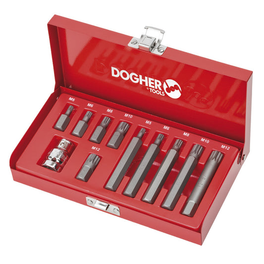 Dogher 438-006 - Estuche Puntas10Mm Xzn 11Pcs