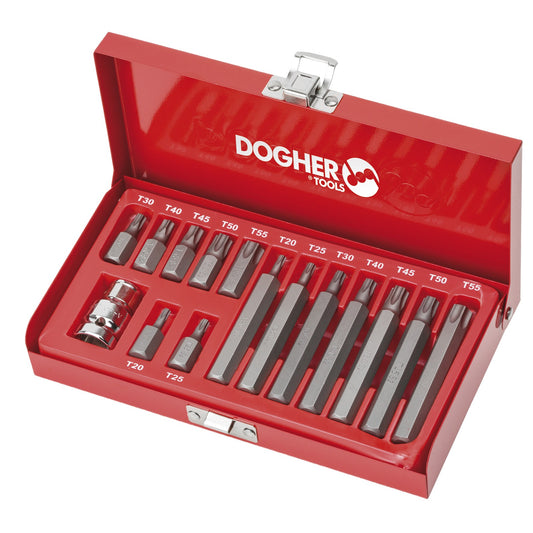 Dogher 438-007 - Estuche Puntas10Mm Torx 15Pcs