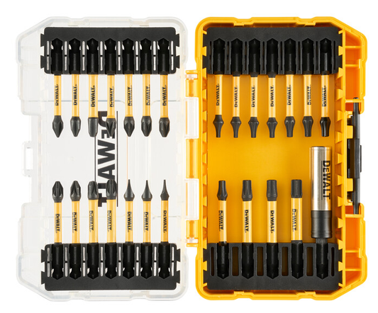 DEWALT 25 puntas de destornillador de torsión de impacto FLEXTORQ funda rígida XMS19DPZ2SET