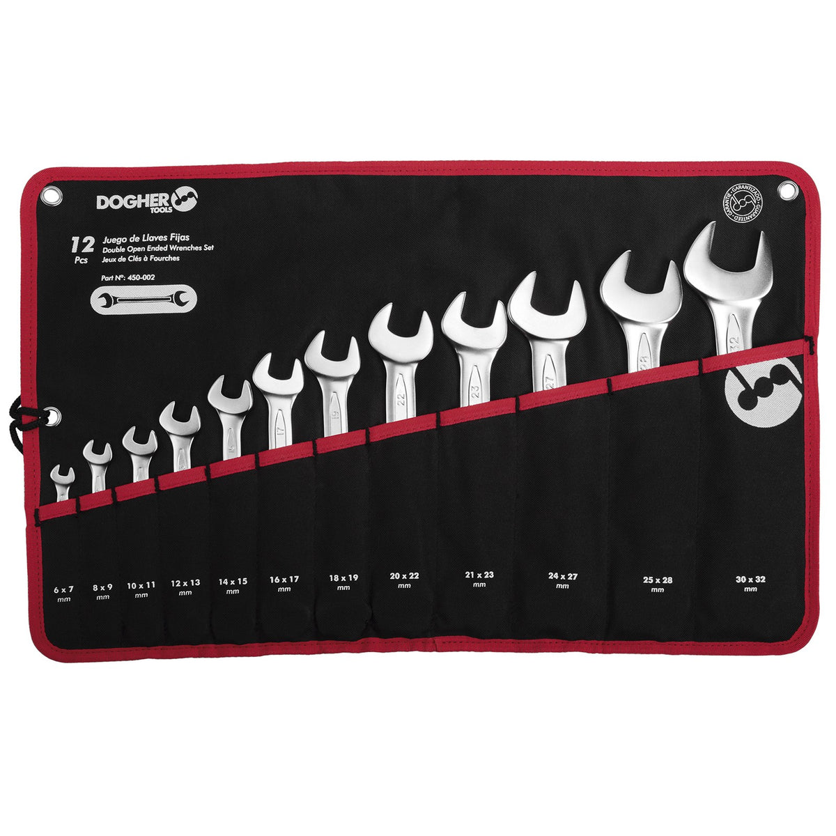 Dogher 450-002 - Bolsa Nylon 12 Llaves Doble Boca Abierta