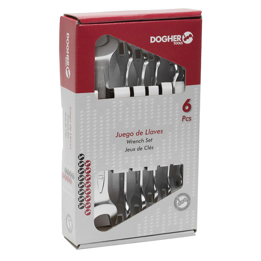 Dogher 450-036 - Caja 6 Llaves Doble Boca Abierta