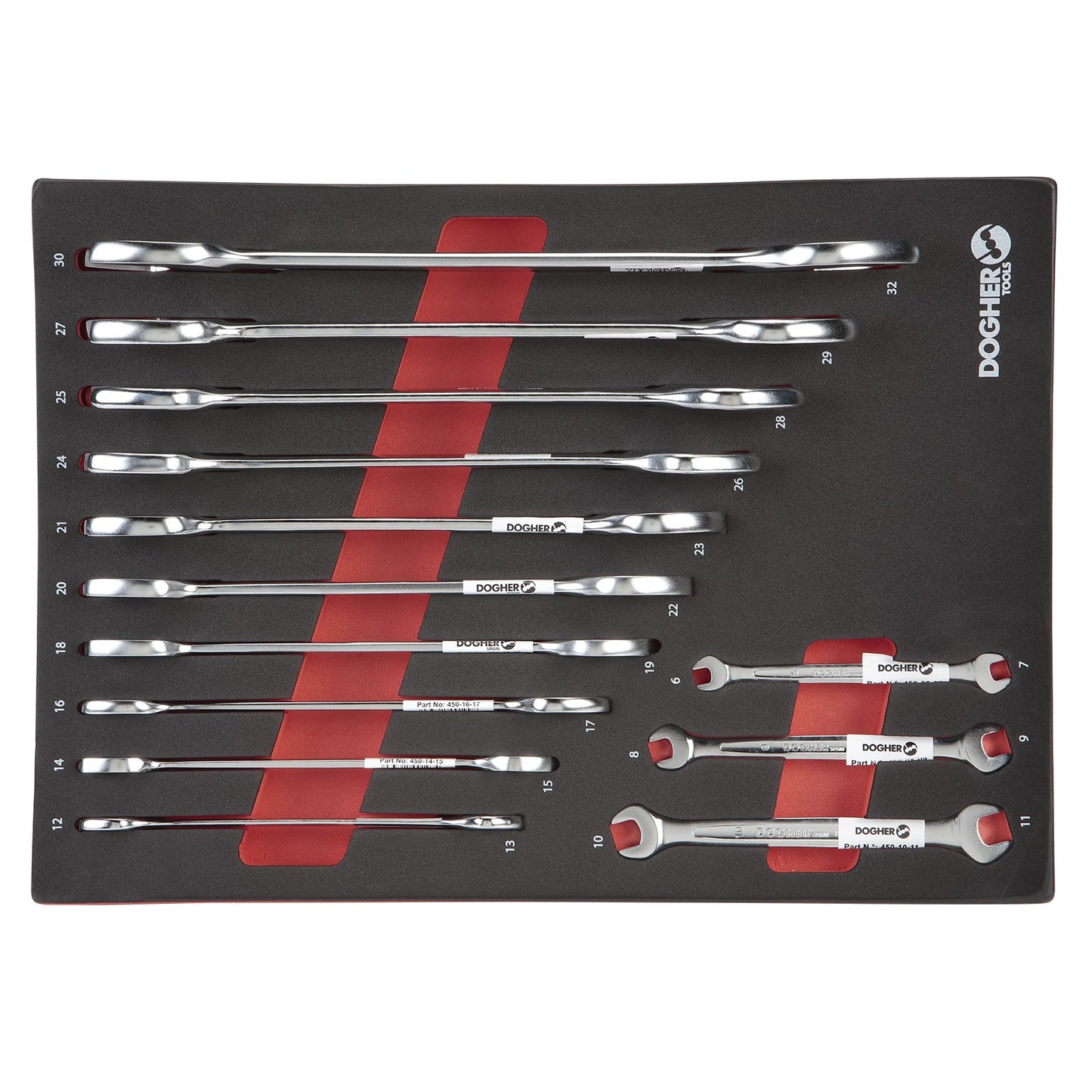Dogher 450-083 - B.Comb.1/2 13 Llaves Dos Bocas Abiertas