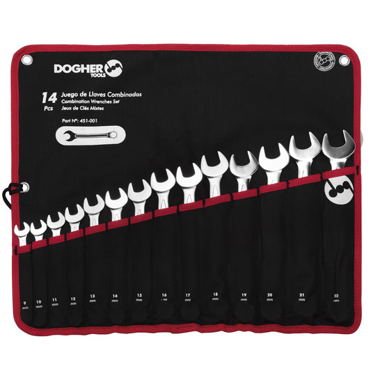 Dogher 451-001V - Bolsa Nylon 14 Llaves Combinadas Vacía 470mm