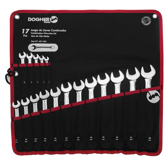 Dogher 451-003V - Bolsa Nylon 17 Llaves Combinadas Vacía
