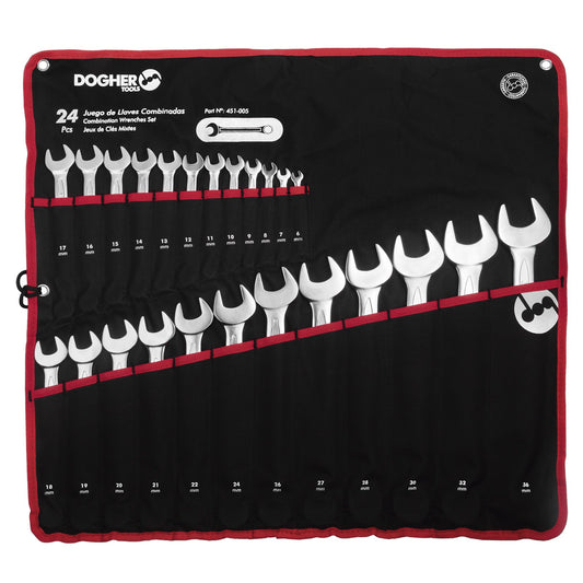 Dogher 451-005V - Bolsa Nylon 24 Llaves Combinadas Vacía
