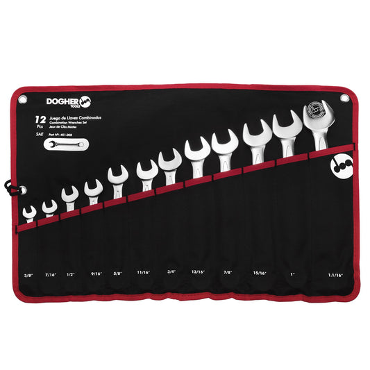 Dogher 451-008 - Bolsa Nylon 12 Llaves Combinadas SAE