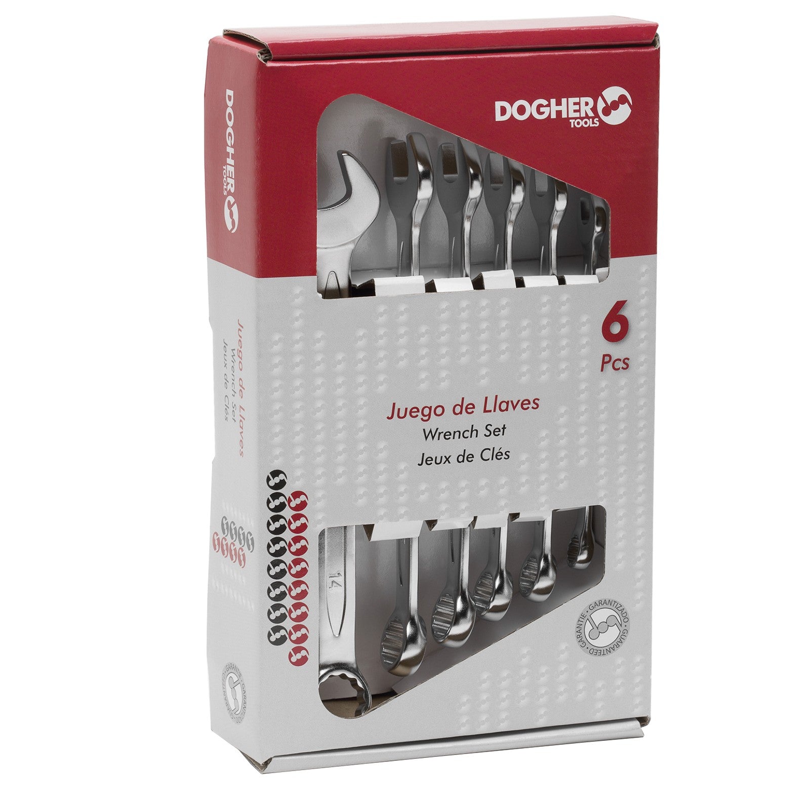 Dogher 451-036 - Caja 6 Llaves Combinadas 8-14