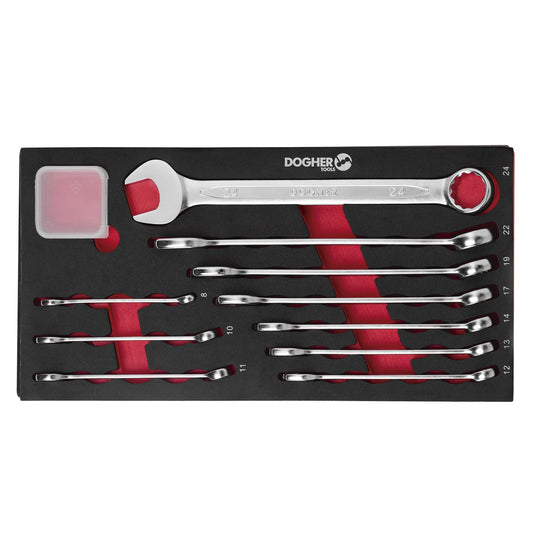 Dogher 451-081 - Bandeja Combinable 1/3 - 10 Llaves Combinadas