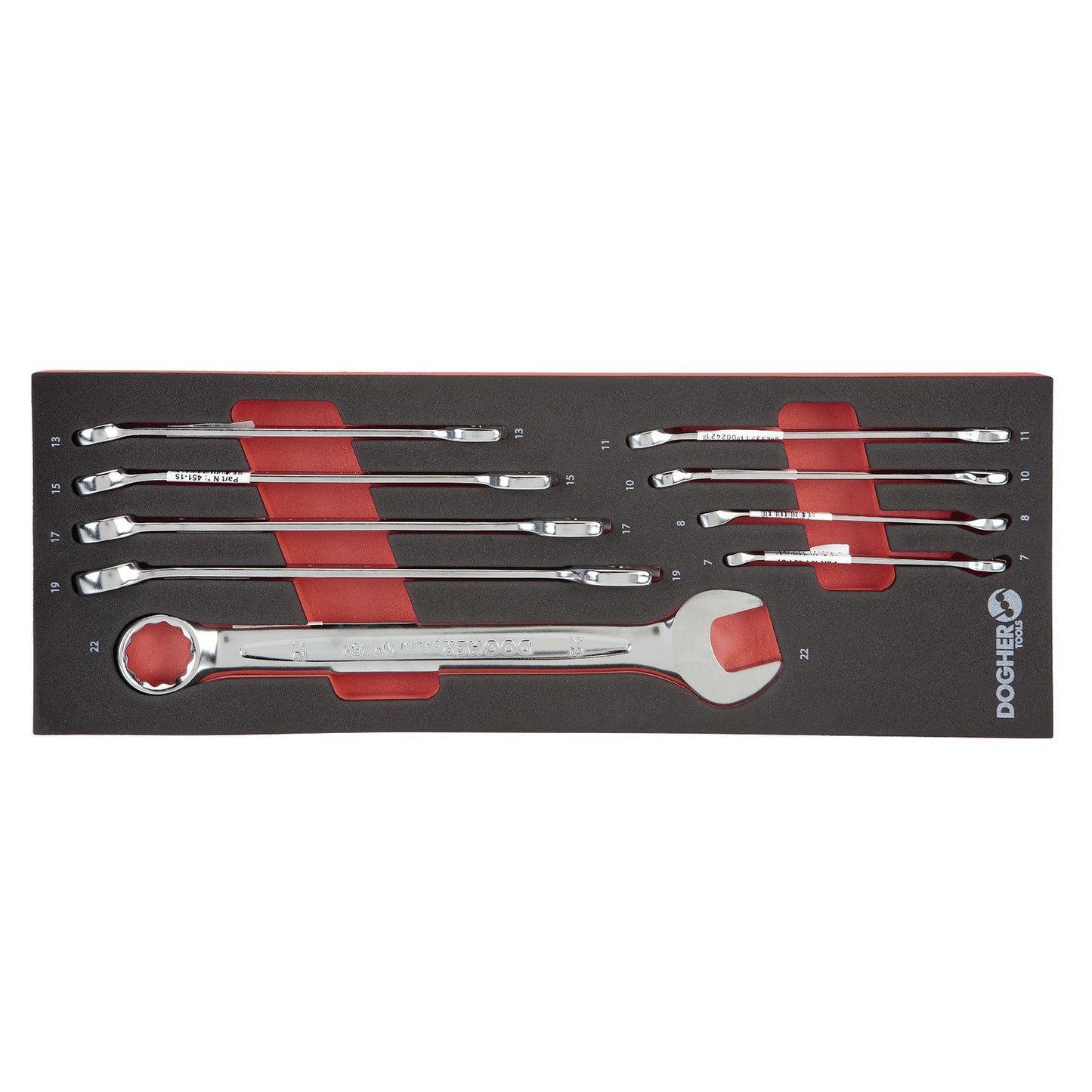 Dogher 451-084 - B.Comb.1/4 9 Llaves Combinadas