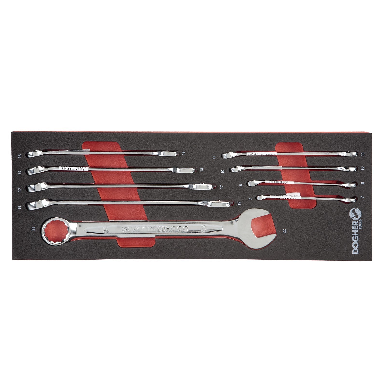 Dogher 451-084 - B.Comb.1/4 9 Llaves Combinadas