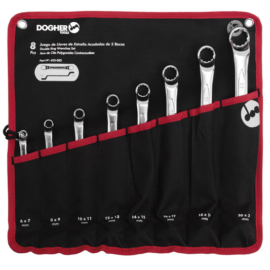 Dogher 453-002 - Bolsa Nylon 8 Llaves Estrella Acod. 75º