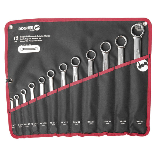 Dogher 454-003V - Bolsa de Nylon 12 Llaves Dos Bocas CrV Estrella Plana Vacía