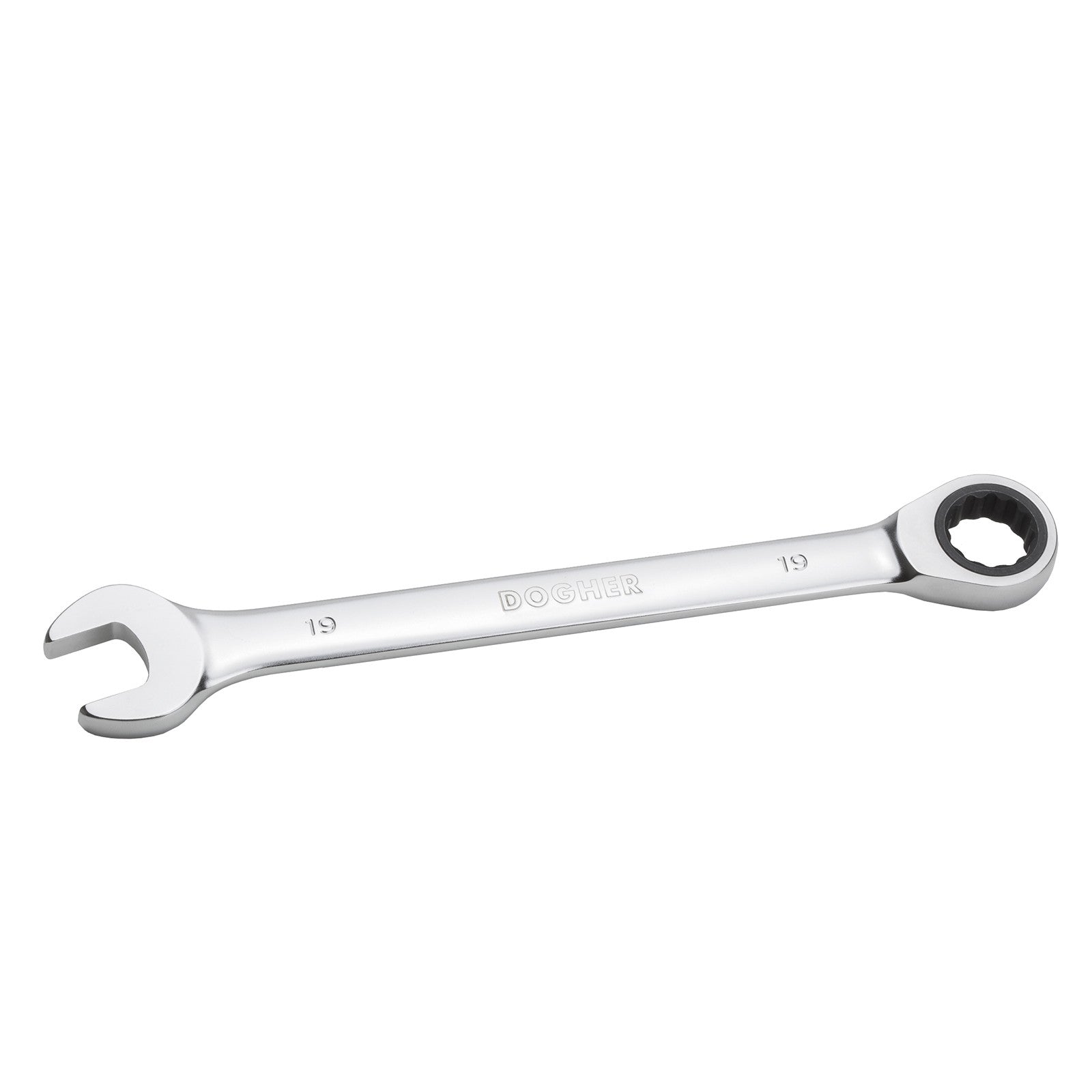 Dogher 4557-7/16 - Llave Comb.Carraca Plana Sin Rev 7/16