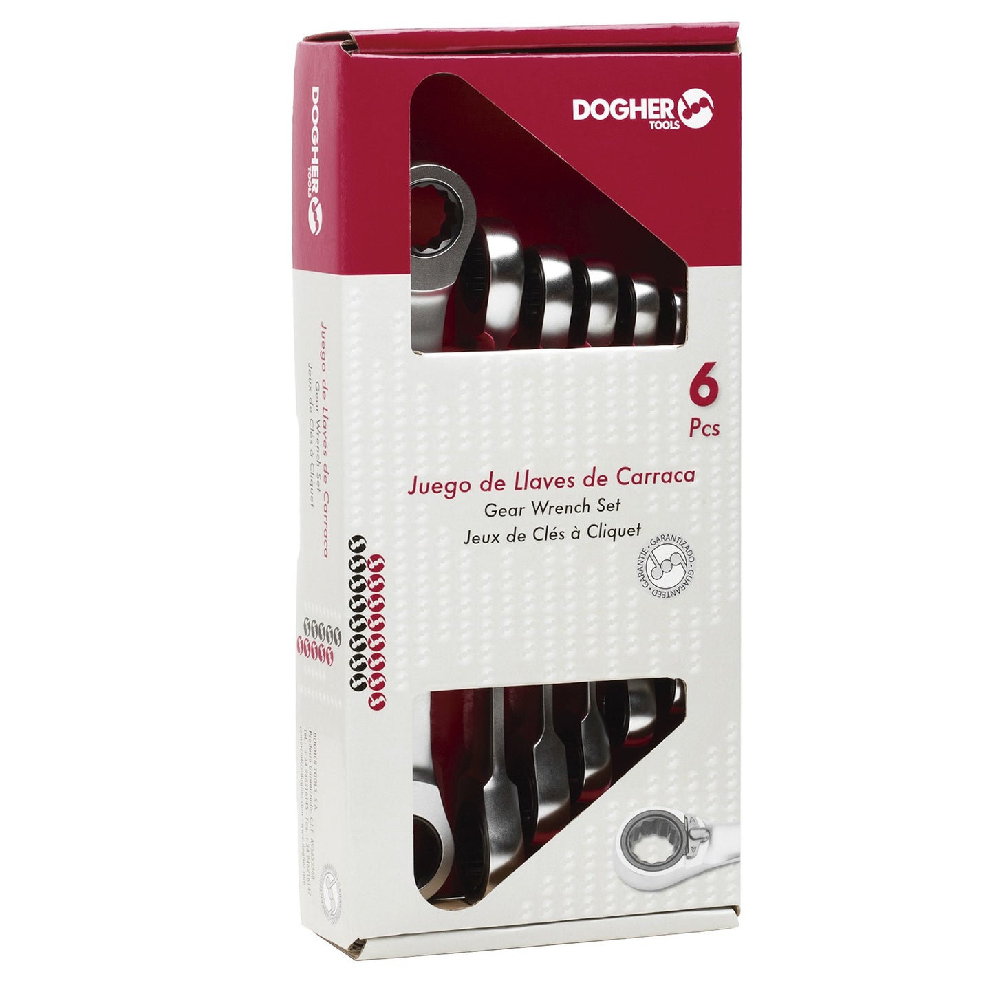 Dogher 456-036 - Caja 6 Llaves Carraca