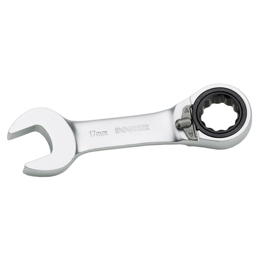 Dogher 459-17 - Llave Combinada De Carraca Corta Crv 17