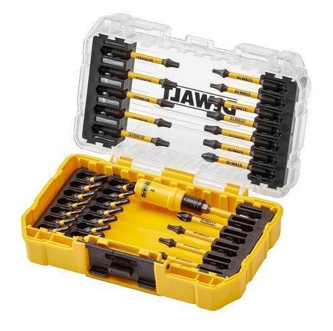 DEWALT Juego de Puntas para Atornillar EXTREME FLEXTORQ, 31 Piezas, TOUGHCASE+ Pequeño, DT70745T-QZ