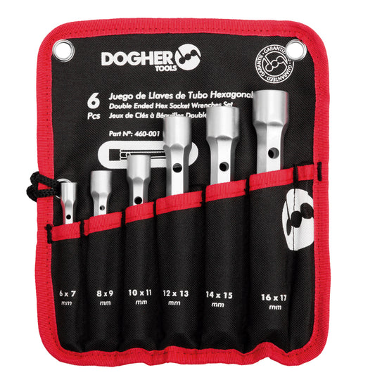 Dogher 460-001 - Bolsa Nylon 6 Llaves De Tubo Hexagonal