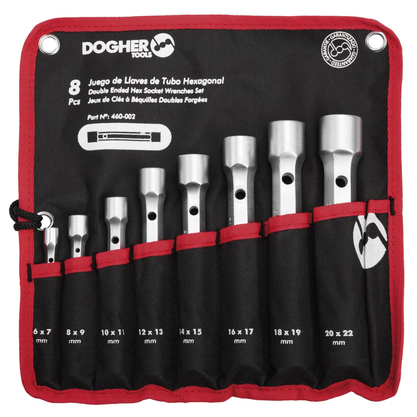 Dogher 460-002V - Bolsa De Nylon 8Pzas Vaciabolsa De Nylon
