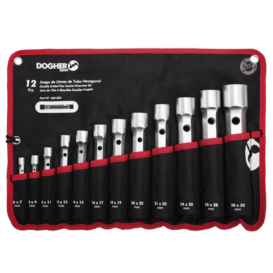 Dogher 460-004 - Bolsa Nylon 12 Llaves De Tubo Hexagonal