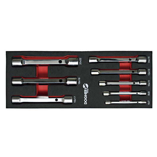 Dogher 460-080 - Bandeja Combinable 1/4 - 8 Llaves Tubo Hexagonal