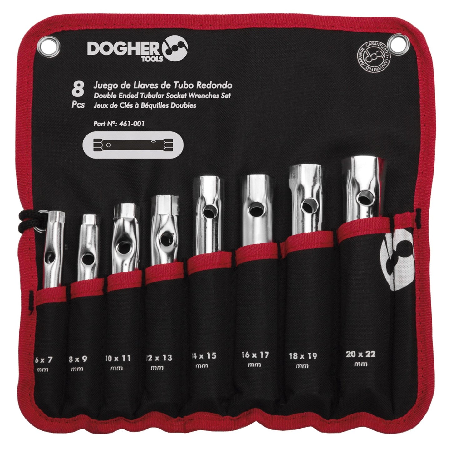 Dogher 460-001V - Bolsa Nylon Llave Tubohex 6Pzas Vacia