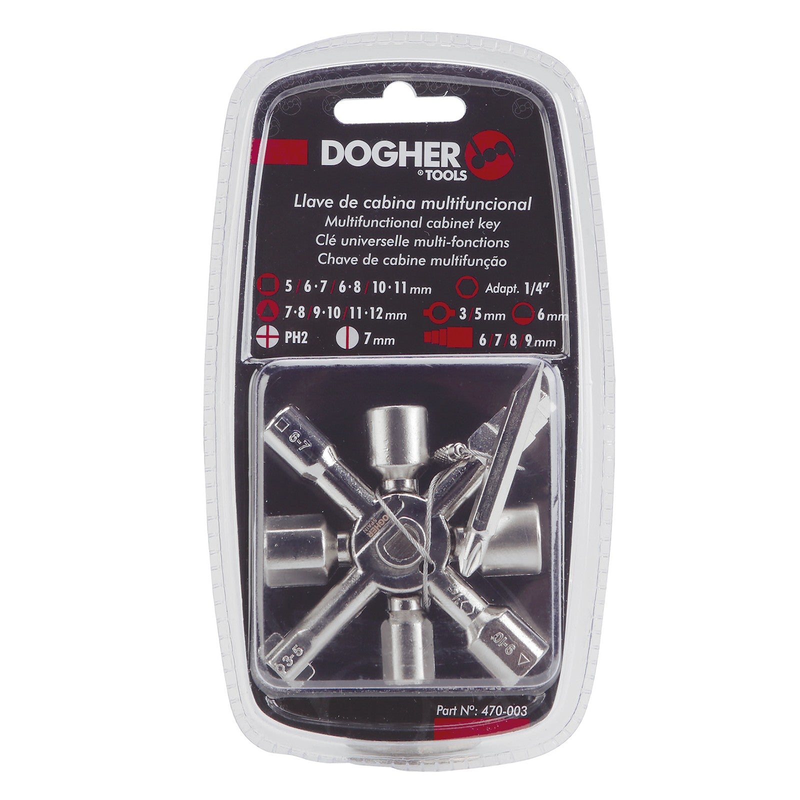 Dogher 470-003 - Llave De Cabina Universal