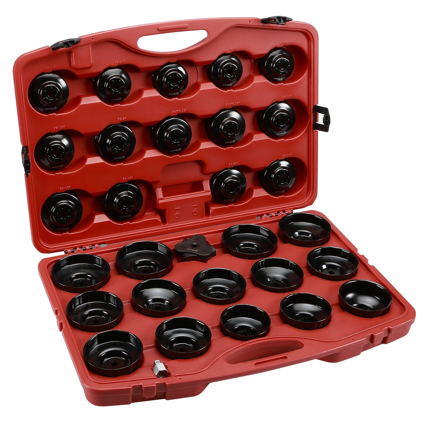 Dogher 481-001 - Juego Llaves Filtro De Cazoletas 30Pz