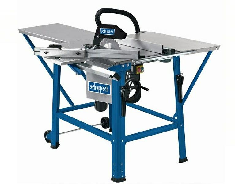 Scheppach 4901305901 - Sierra circular de mesa TS310 con carro deslizante, 230 V 2200 W, Hoja de 315 mm