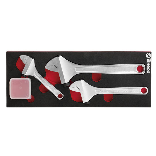 Dogher 491-080 - Bandeja Combinable 1/4 - 3 Llaves Ajustables Moleta Lateral