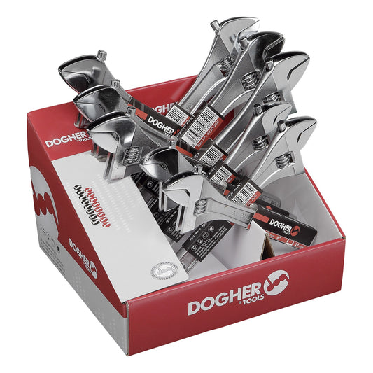 Dogher 4930-001J - Expositor Mostrador Llave Ajustable Moleta Central CrV 15º Std