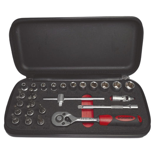 Dogher 500-010 - Juego De 1/4 En Estuche 25Pz