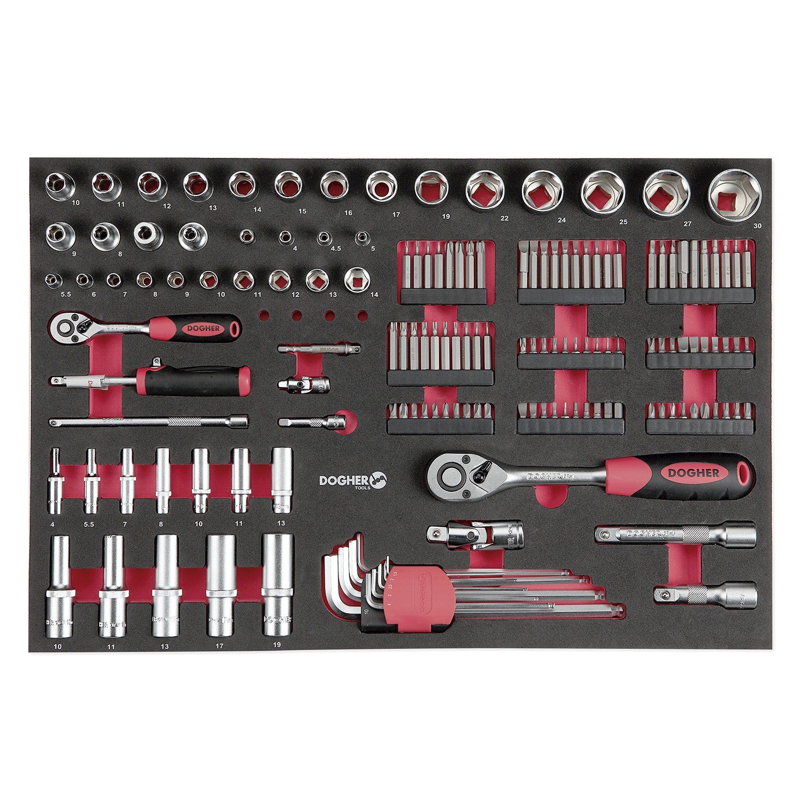 Dogher 025-560 - Carro SEPANG 6 Cajones + 3 Composiciones 211 Herramientas