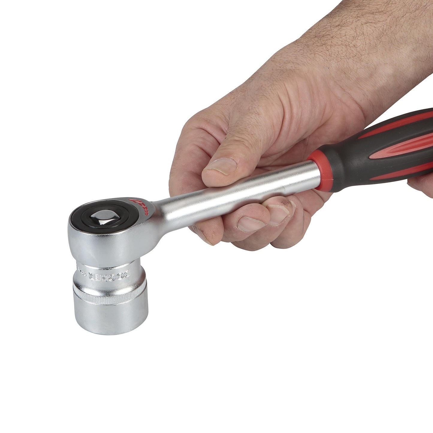 Dogher 510-007 - Llave Carraca M/Giratorio 1/4 60D