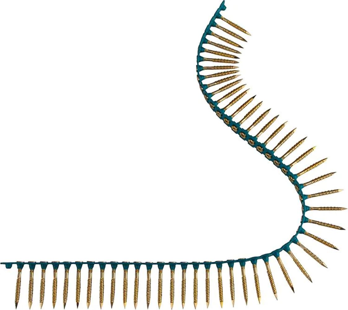 Makita F-31201 - Tornillo para maderas duras y aglomerados laminados (Lote de 1000 uds)