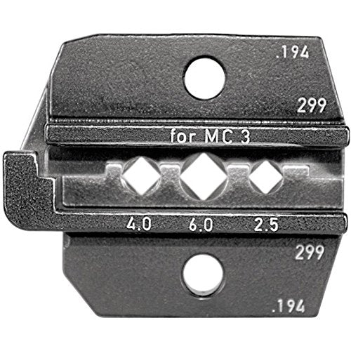 Rennsteig 62419430 -  Mordazas intercambiables para terminales solares MC3 (multi-contact)
