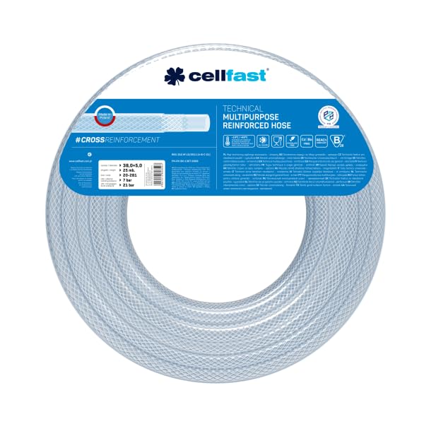 Cellfast 20-281 - Manguera técnica reforzada 38x5x25 m