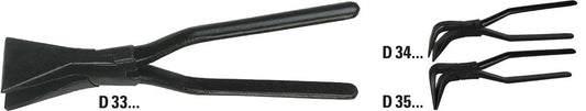 Bessey D34-60 - Alicate de plegado curvado Bessey 45° D34-60