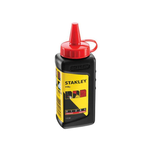 Stanley 1-47-804 - Tiza de trazar en polvo roja de 225 g