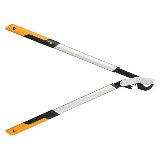 Fiskars 1020188 - Cortarramas de bypass PowerGear X L, corte Ø 55 mm, 80 cm