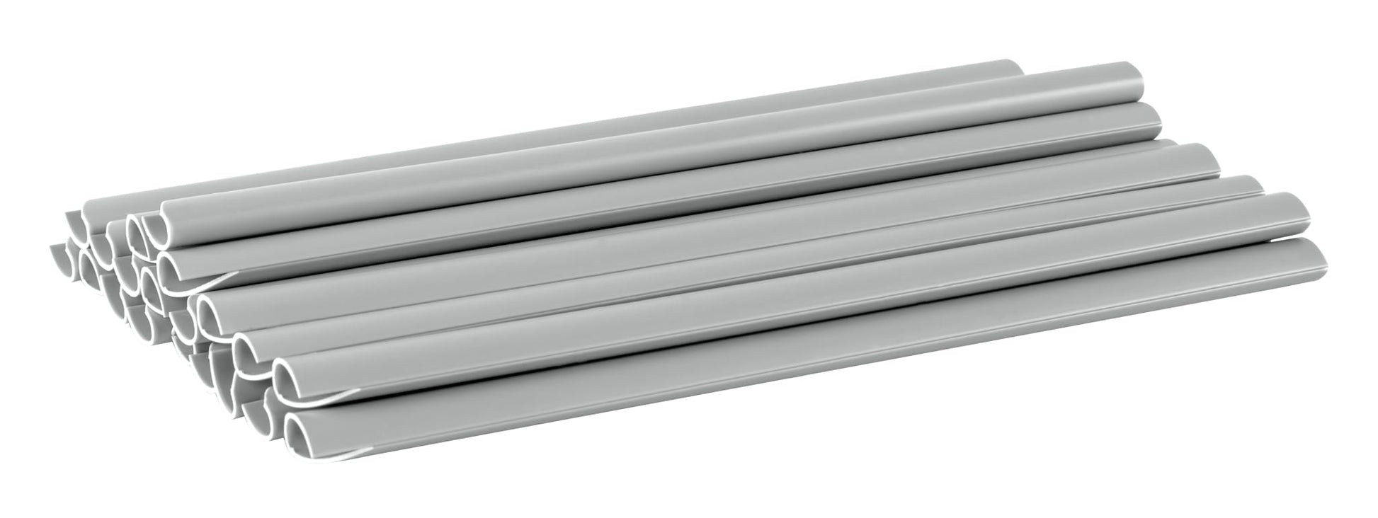 Cellfast 30-086 - Clips para cinta de vallado, gris (Lote de 10 uds)