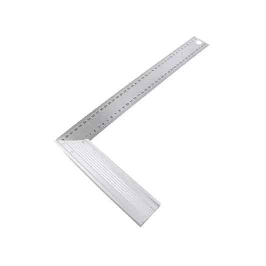 Stanley 1-45-687 - Escuadra de carpintero de 200 x 400 mm, ángulos de 45° y 90°