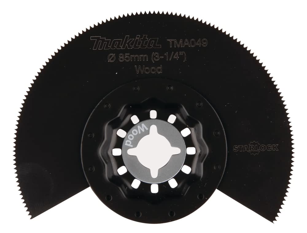 Makita B-64836 - Hoja segmentada Starlock 85 mm 18TPI HCS TMA049 Madera