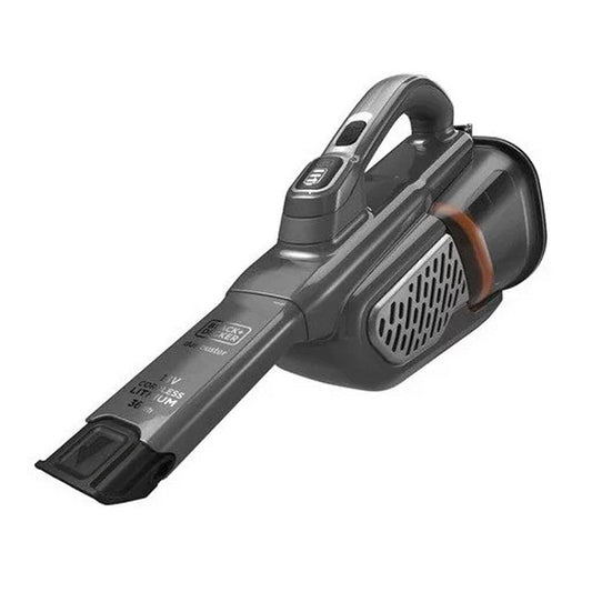 Black+Decker Dustbuster 18V 2.0Ah Aspiradora de Mano sin Cable con Panel LED de Tecnología Inteligente, BHHV520JF-QW