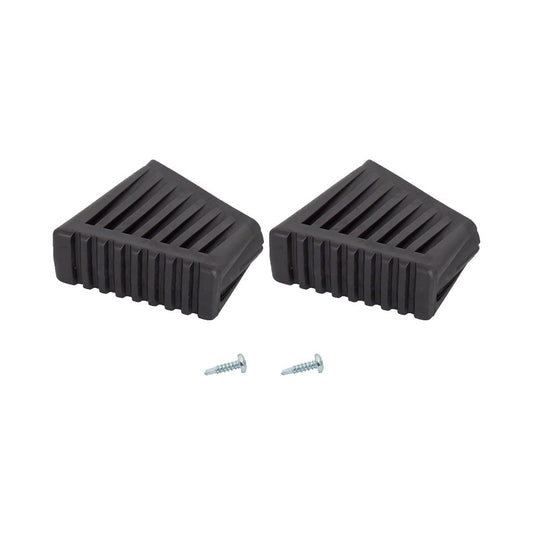 Krause 212474 - Pies de repuesto para escaleras Secury, Sepuro y Securo 50x20 mm (Lote de 2 uds)