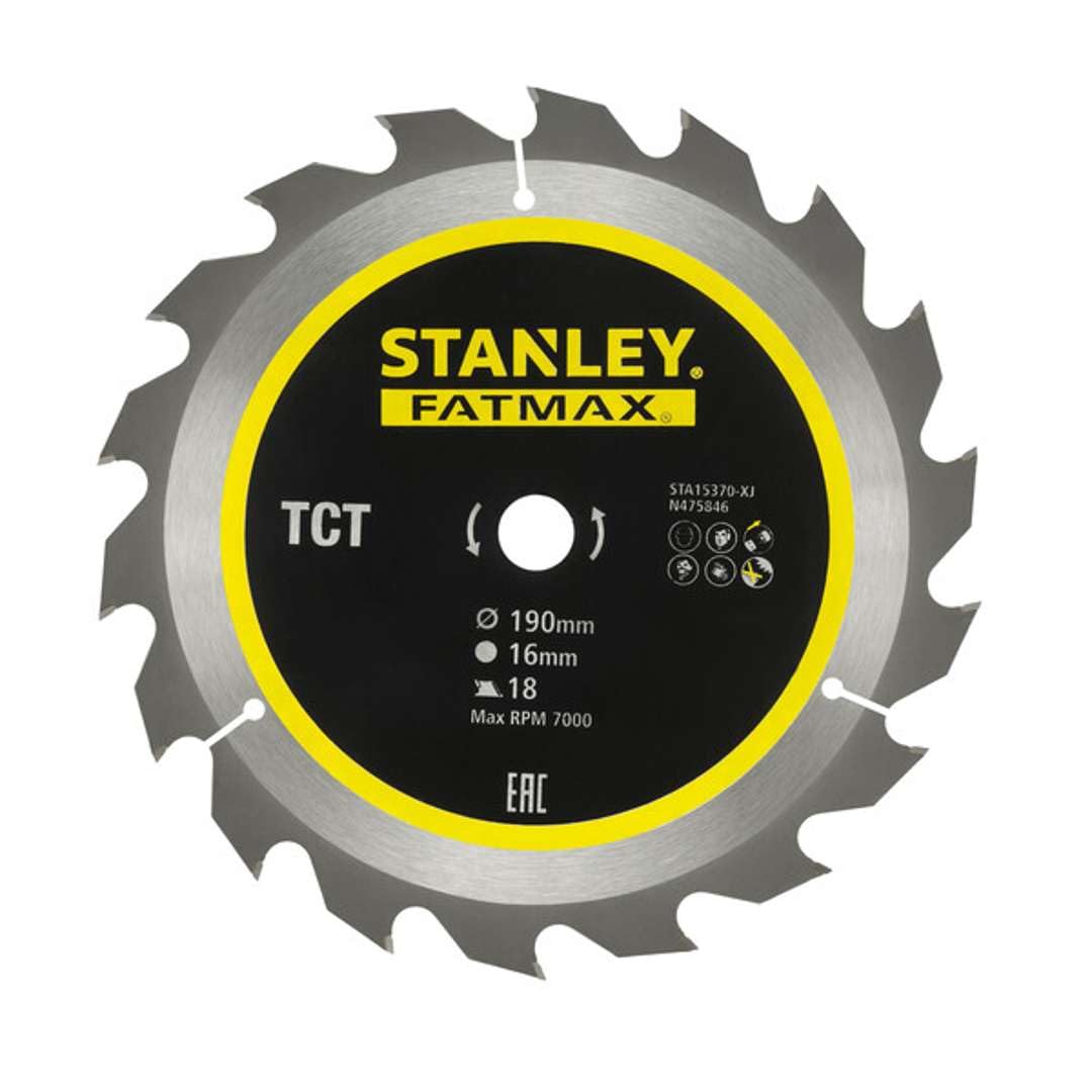 Stanley Accesorios Sta15370- XJ Hoja Tct 19016 x 18 Dientes