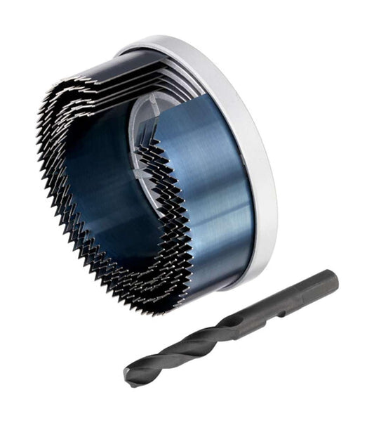 Stanley Accesorios Sta81025-Xj 5 Brocas de Campana de Acero al Carbono para Madera Diam 68 74 80 90 100 mm, profundidad 30 mm